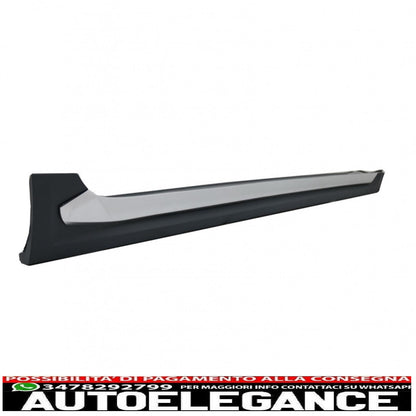 side skirts suitable for audi a5 f5 sportback (2017-2019) quattro rs design 