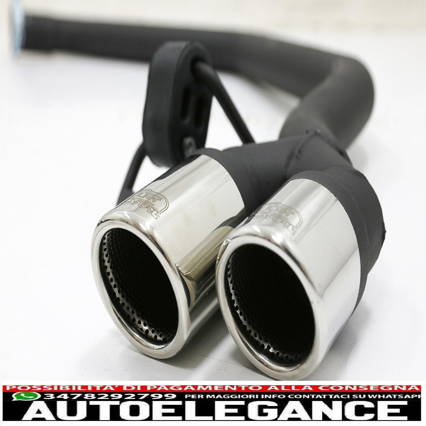 exhaust system suitable for bmw 5 series f10 (2011-2016) 102-433/70rs double exhaust pipes 