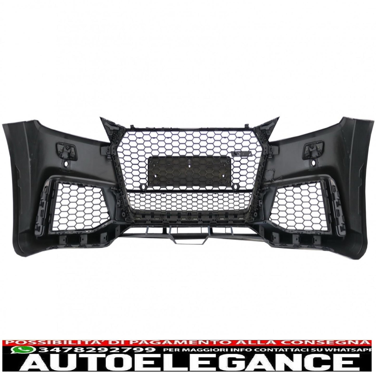 Paraurti anteriore adatto per audi tt 8s mk3 (2014-up) design rs