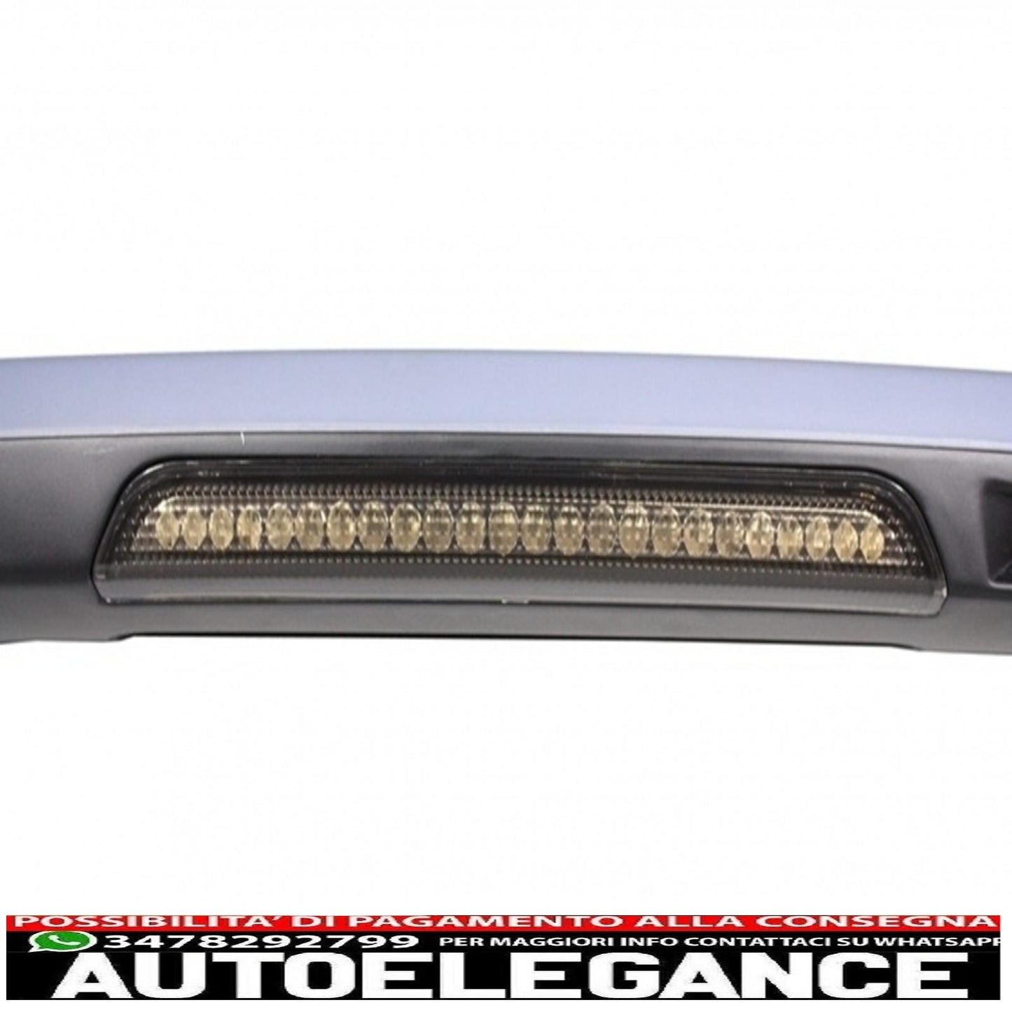 spoiler sul tetto con kit portellone posteriore argento adatto per Land Range Rover Sport L320 (2005-2009) design autobiografia