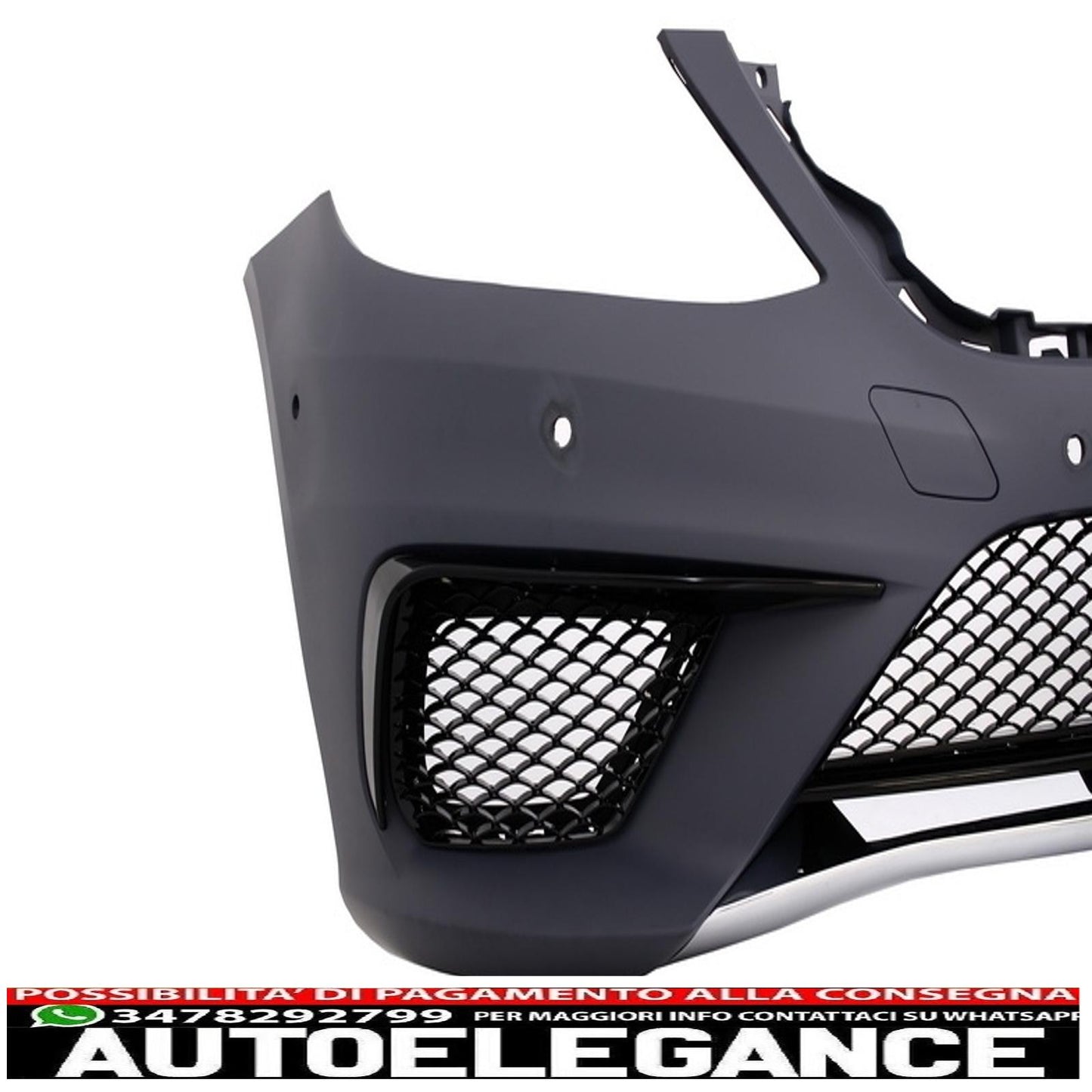 body kit suitable for mercedes benz w222 s class (2013-06.2017) s65 design with black exhaust tips 