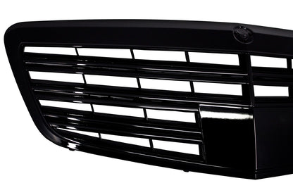 Grille for Mercedes S Class W221 Facelift 10-13 S63 S65 Glossy Black Design 