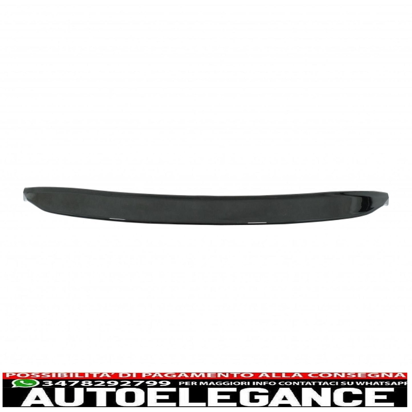 spoiler posteriore sul tetto adatto per mercedes glc x253 suv (2015-up) pianoforte nero