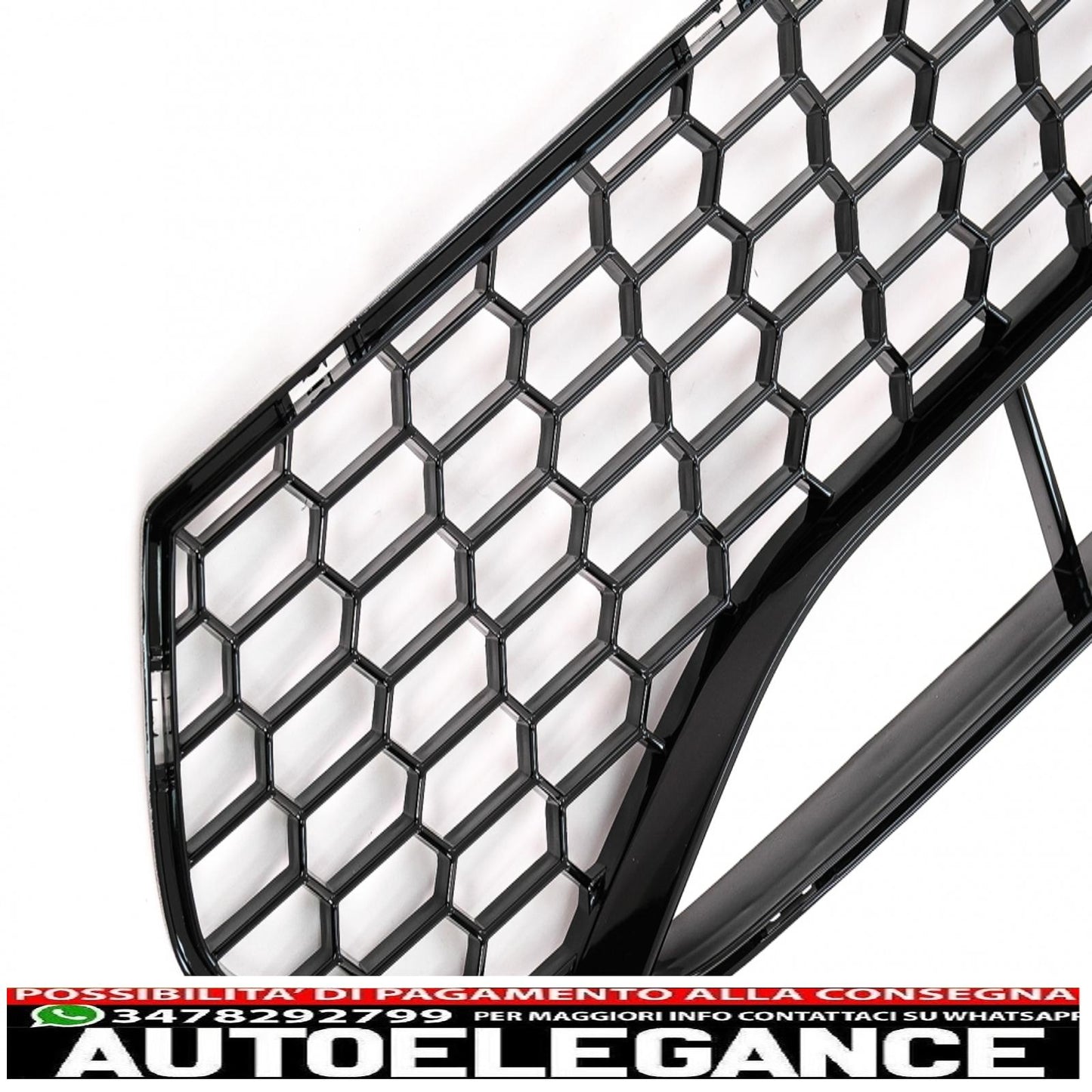 Lower center grille fit for bmw 5 series g30 g31 limousine touring (2017-2019) m5 bumper