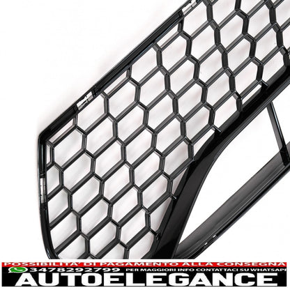 Lower center grille fit for bmw 5 series g30 g31 limousine touring (2017-2019) m5 bumper