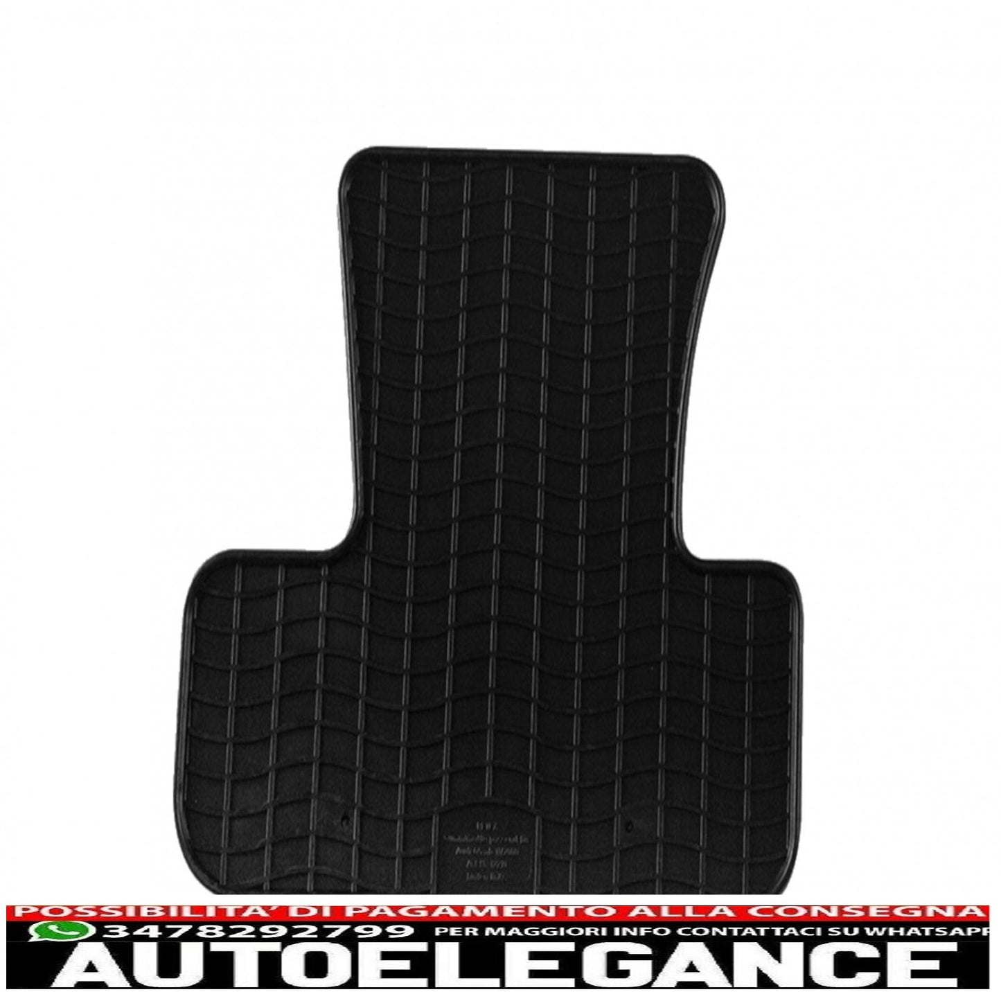 Black rubber mat suitable for audi q5 2008-2011