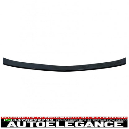 trunk spoiler suitable for mercedes c class w204 (2007-2014) piano black