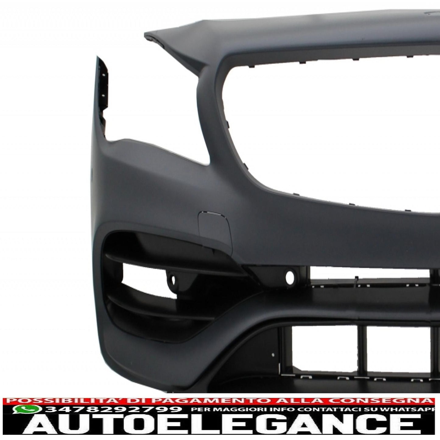 kit carrozzeria completo adatto per mercedes cla w117 c117 (2013-2018) restyling cla45 design griglia anteriore cromata