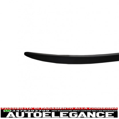 trunk spoiler suitable for mercedes e-class w213 (2016-up) matt black 