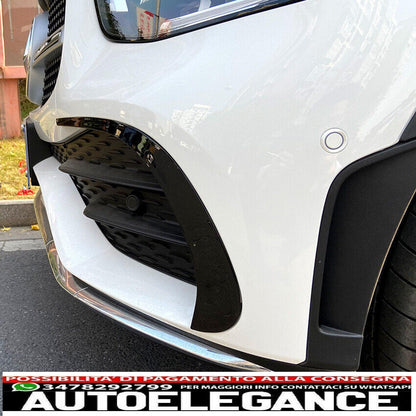 adatto per mercedes x253 c253 glc amg line (facelift) flaps aerodinamici anteriori-mostra il titolo originaletesto originalepasst für mercedes x253 c253 glc amg line (facelift) front aero flaps AUTOELEGANCERICAMBI