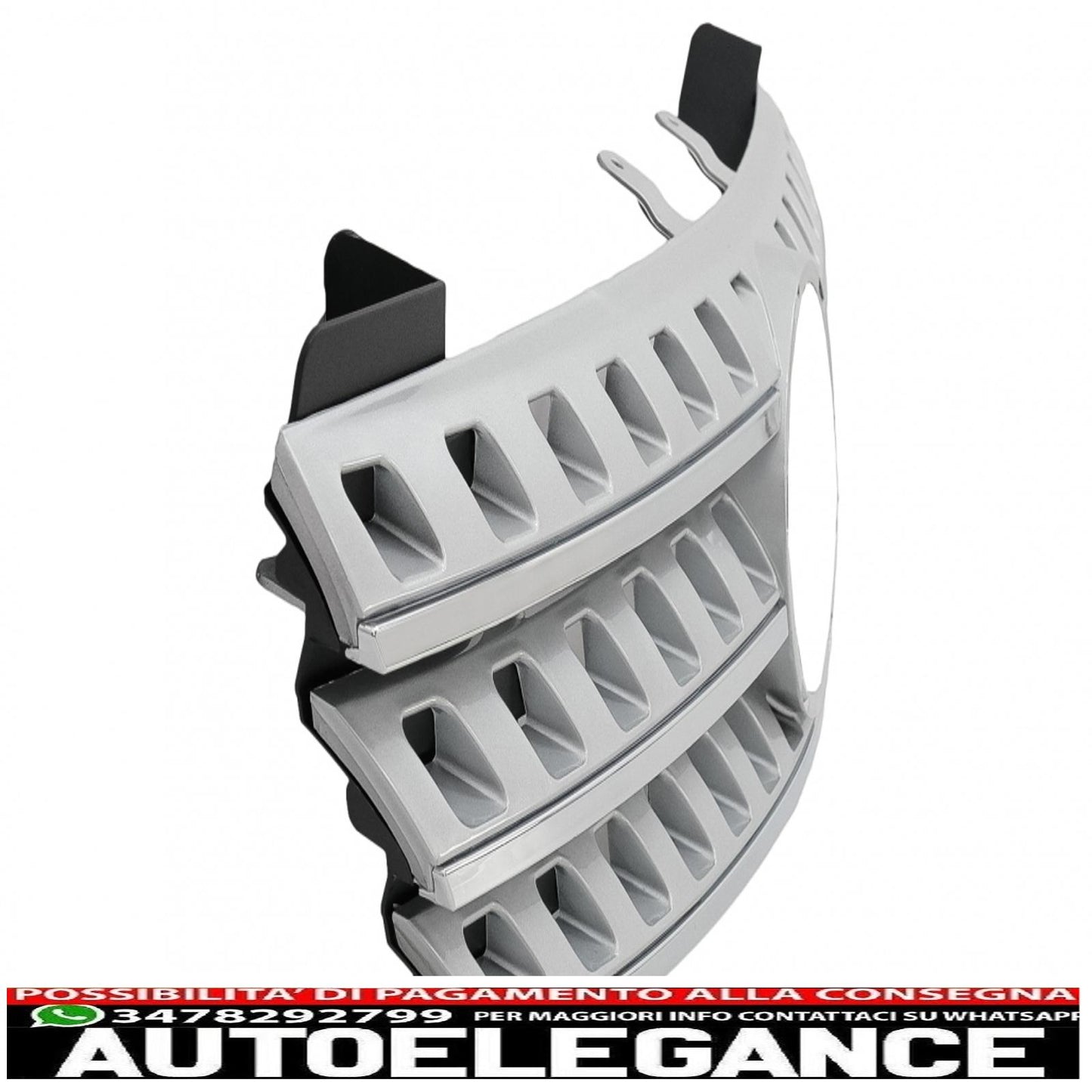 central grille suitable for mercedes ml w164 (2005-2008) chrome