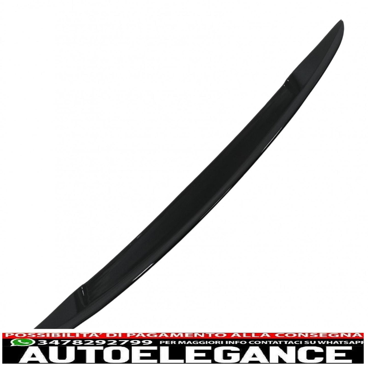 Trunk Lid Spoiler Suitable for Mercedes GLB X247 (2019-up) Piano Black 