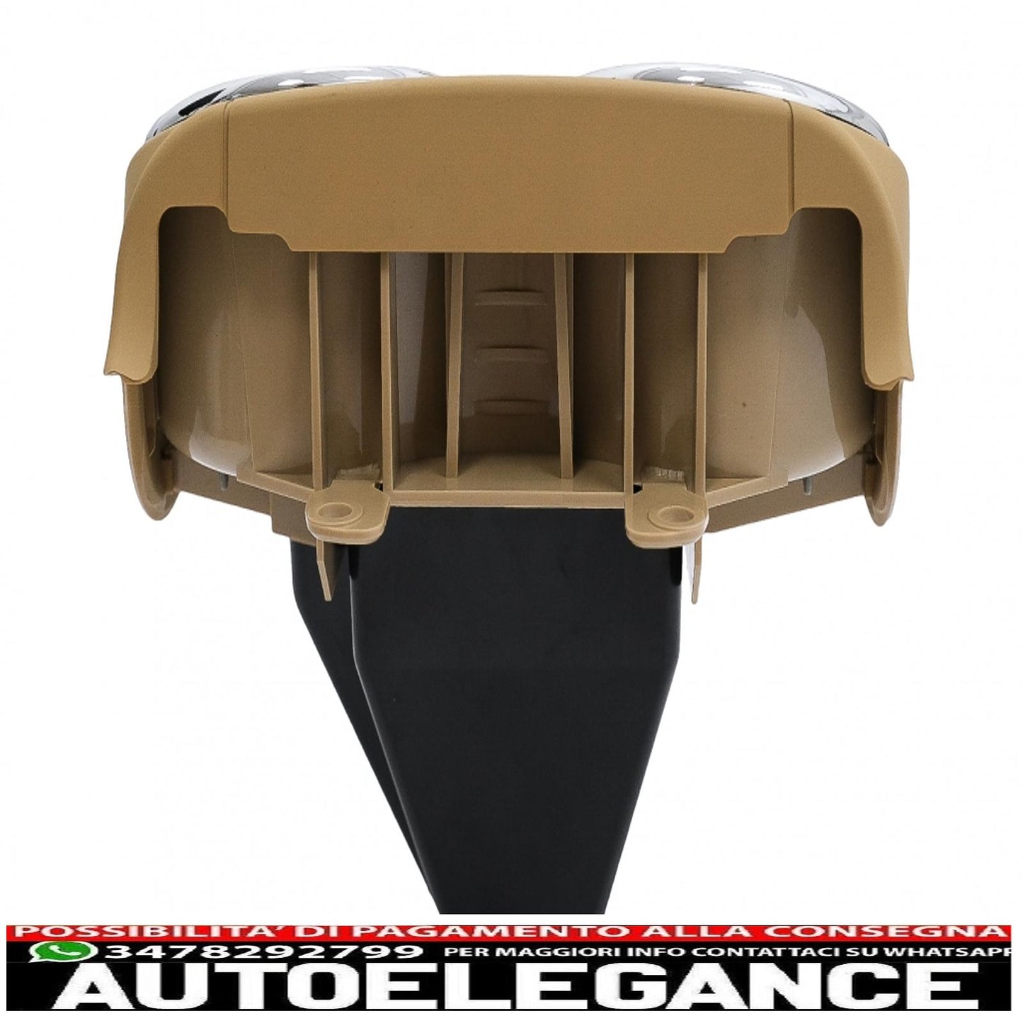 Front Double Cup Holder Suitable For Mercedes Benz CLS C219 W219 (2003-2010) Beige