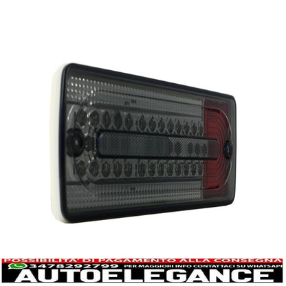 led rear lights suitable for mercedes benz g class w463 (1989-2015) smoke/red