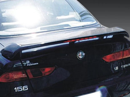 BOOT SPOILER SUITABLE FOR ALFA ROMEO 156 SALOON TUNING LOOK - NO THIRD STOP