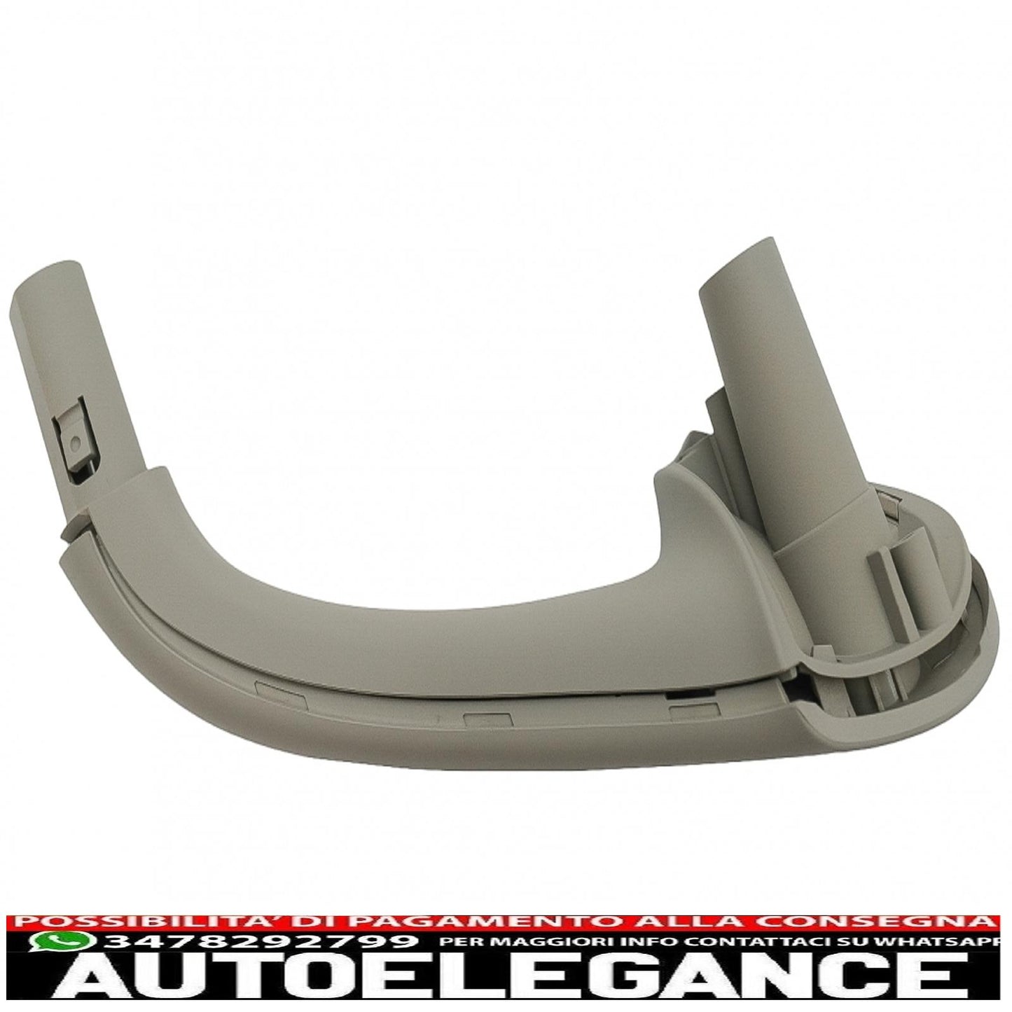 set of front interior door handles suitable for mercedes c class w203 s203 (2000-2007) grey