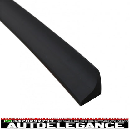slim trunk spoiler suitable for mercedes e class w210 (1996-2002) sedan black
