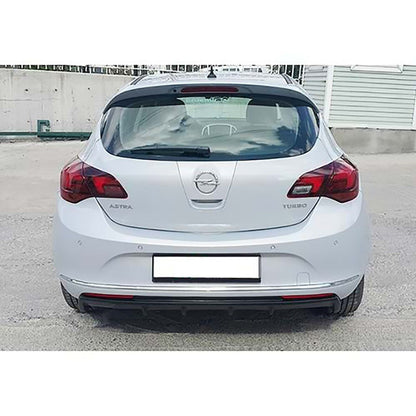 DIFFUSORE ADATTO PER OPEL ASTRA J 2012-2015 LOOK NERO LUCIDO DESIGN SPORTIVO
