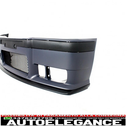 kit carrozzeria completo adatto per bmw serie 3 e36 1992-1998 design m3 con minigonne laterali fendinebbia