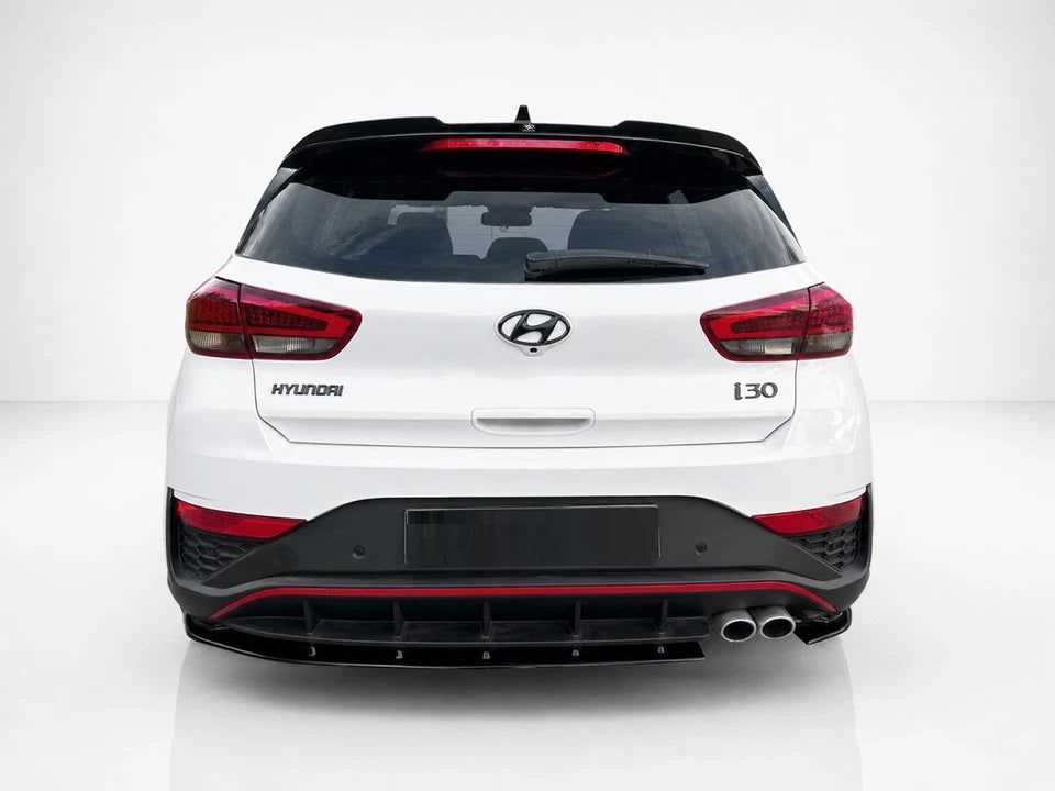 👉Prolunga Spoiler Tetto per Hyundai i30 MK3 Hatchback 2016+ Nero👈