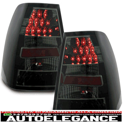 led rear lights suitable for vw bora 99-05 black/smoke