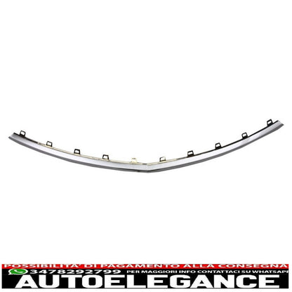 Front bumper center spoiler lip suitable for mercedes w222 s class (2013-2017) s65 design 