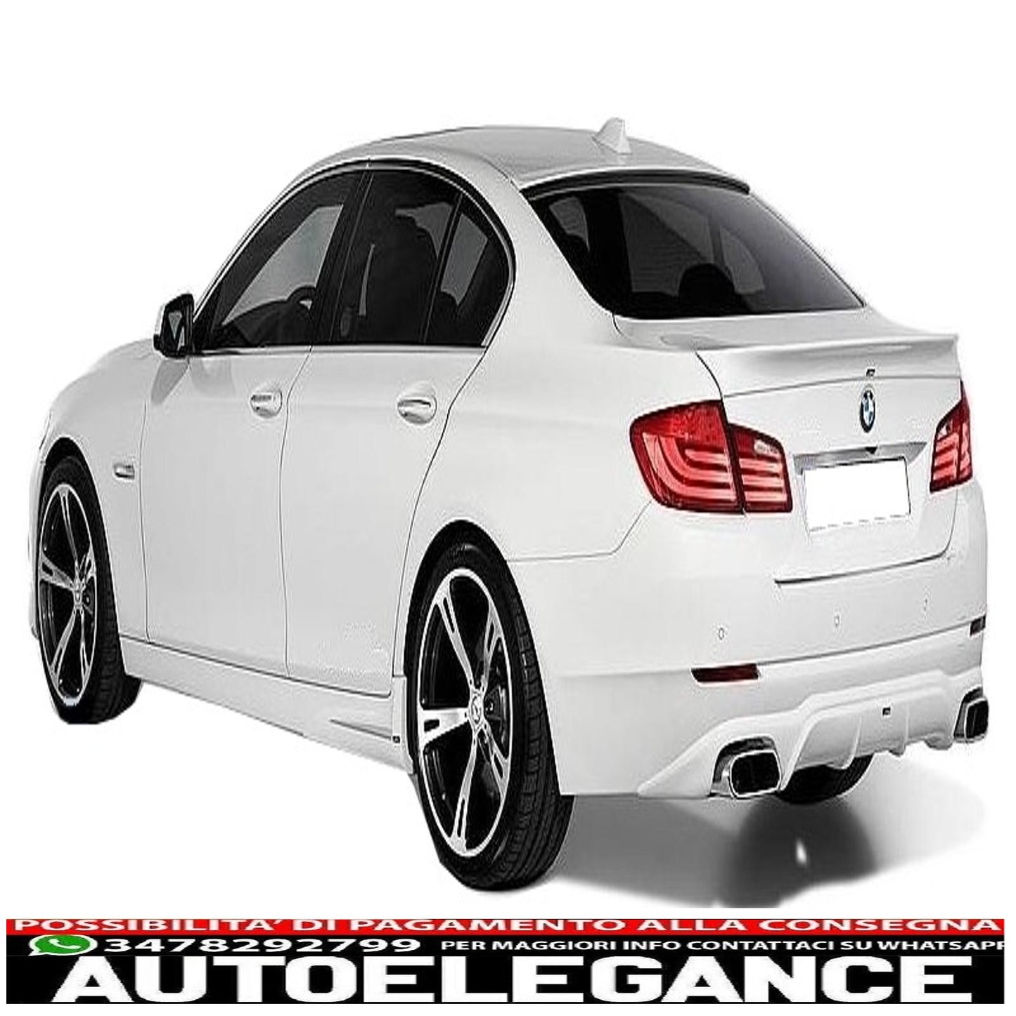 Roof spoiler suitable for BMW 5 Series F10 (2010 onwards) ACS design