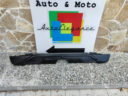 SOTTO PARAURTI POSTERIORE SPOILER SPORTIVO IN ABS PER SMART 453 FORTWO DIFFUSORE