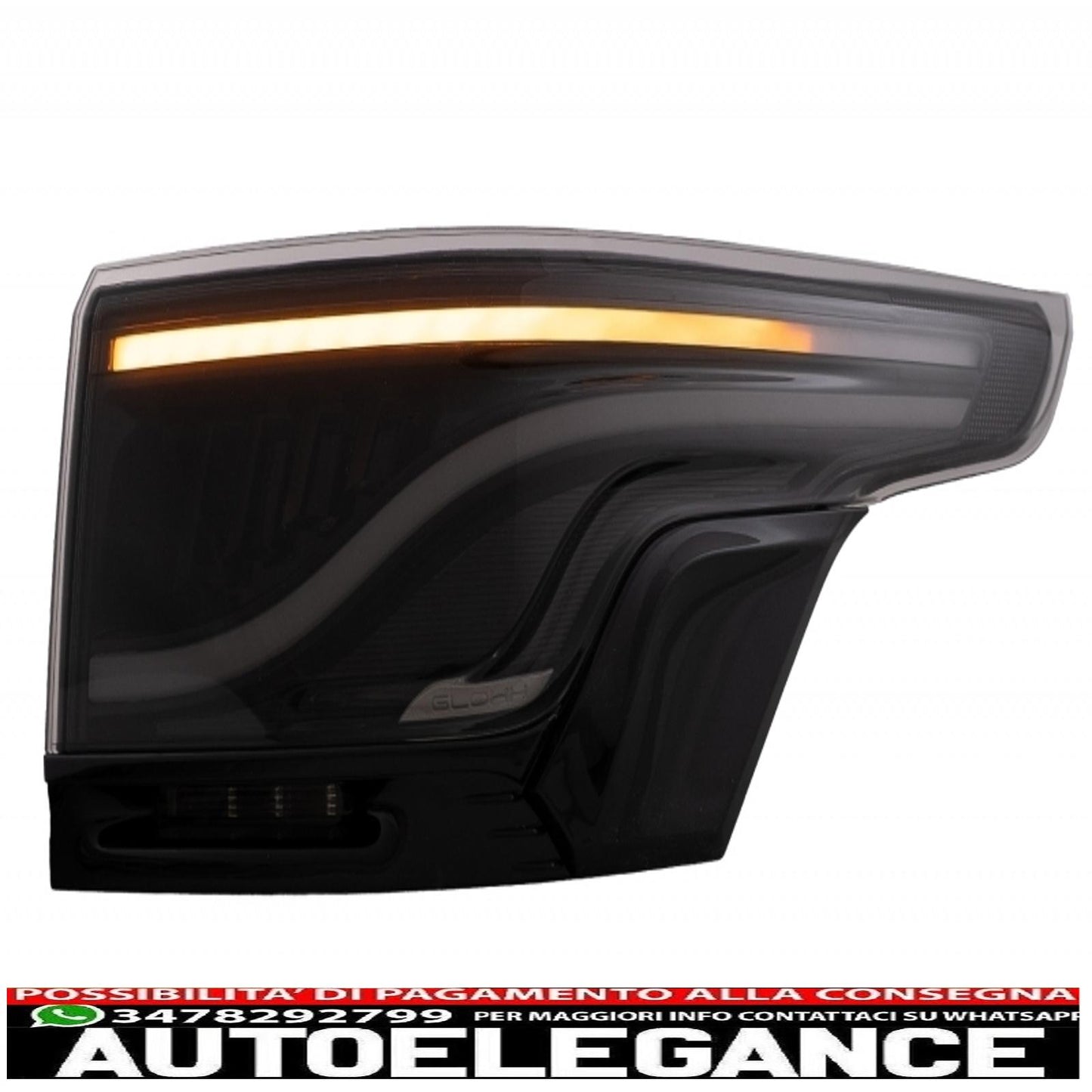 Glohh LED Light Bar Rear Lights Fit for Range Rover Sport L494 (2013-up) GL-5X Smoke with Gloss Black Finish
