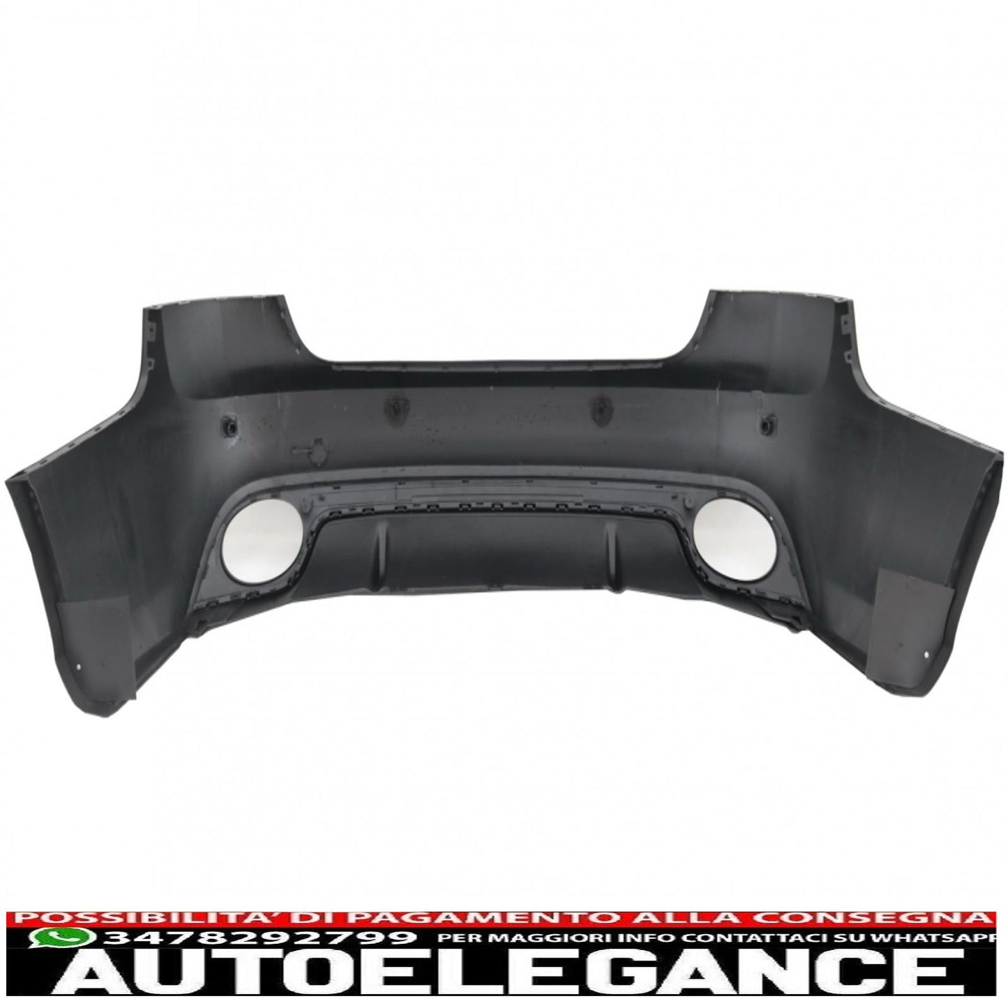 rear bumper suitable for audi a5 s5 8t (2007-2013) 8t facelift (2013-up) sportback design rs5