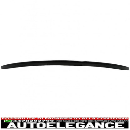 Trunk Spoiler Suitable for Mercedes C-Class Coupe C205 (2014-2019) Piano Black 