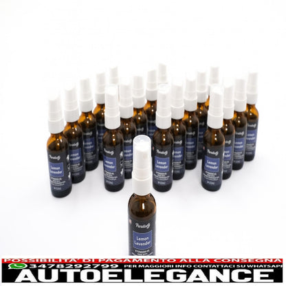 Paradise Air Fresh atomizzatore olio deodorante spray 25 ml limone levanda 25 unità diffusore di aroma