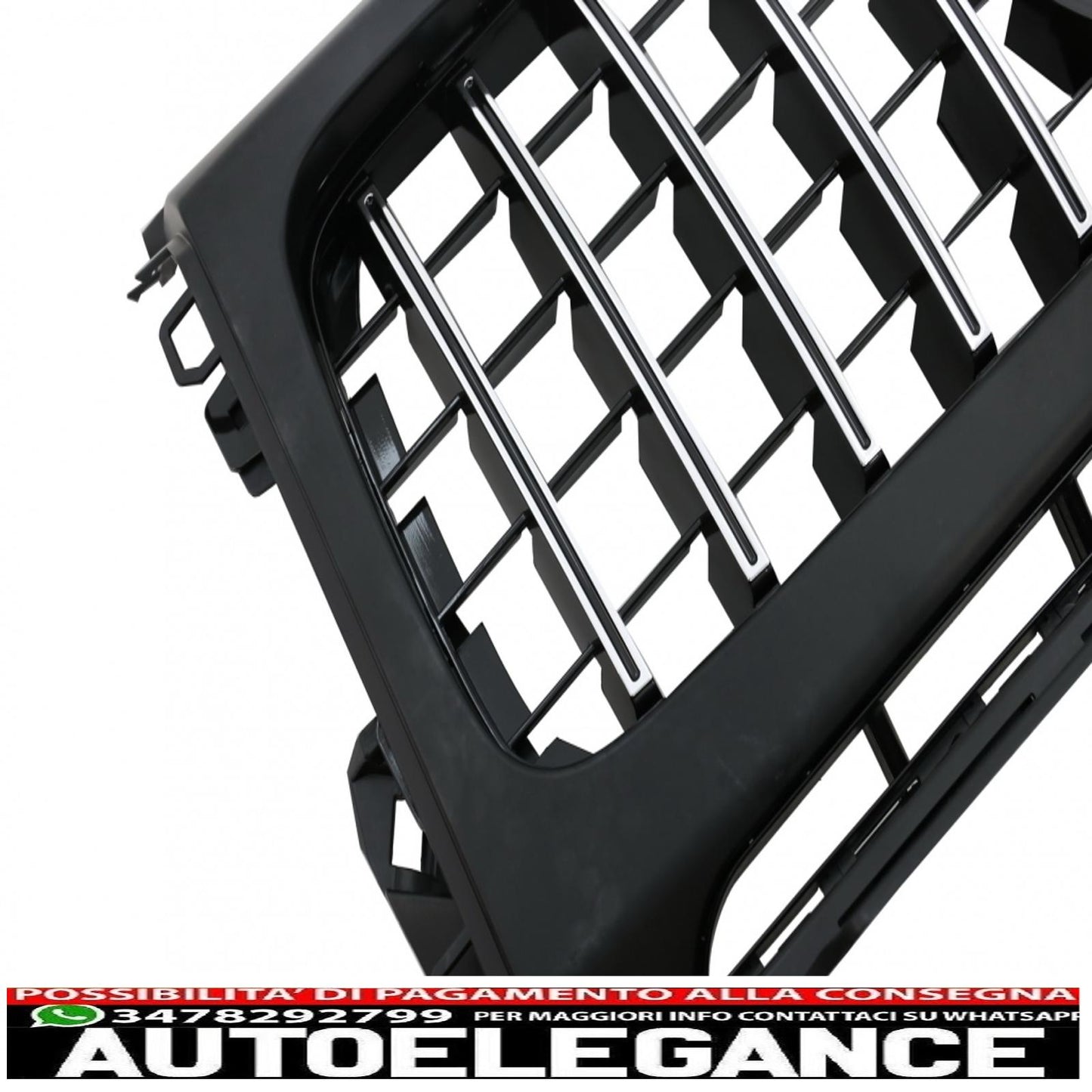 griglia anteriore con coperture dei fari adatta per mercedes classe g w464 w463a g63 amg (06.2018-up) gt-r design panamericana