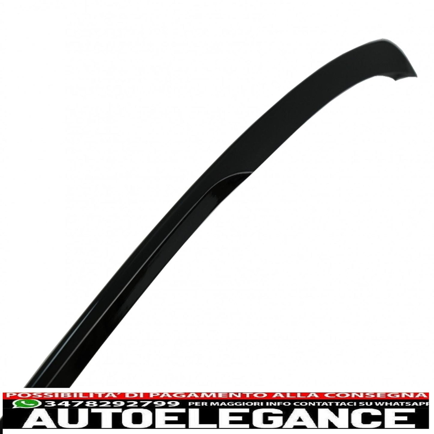 Boot Spoiler Suitable for BMW 3 Series G20 Sedan (2019 onwards) Piano Black 