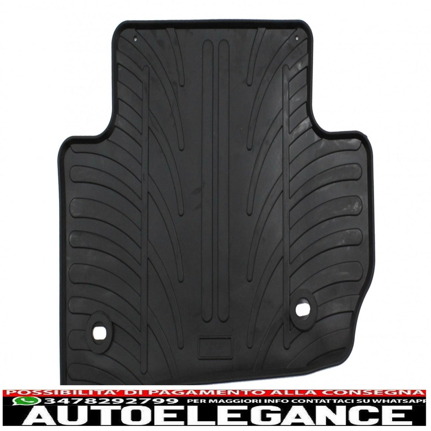 Rubber car mats suitable for Range Rover Velar L560 (2017+)
