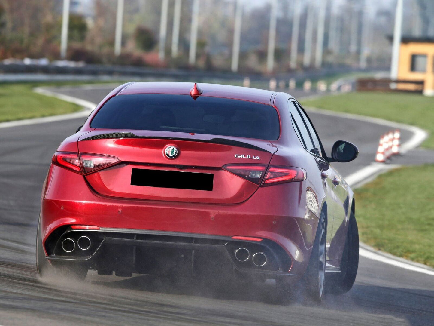 SPOILER COFANO ADATTO PER ALFA ROMEO GIULIA 2015-2021 DESING SPORTIVO AUT