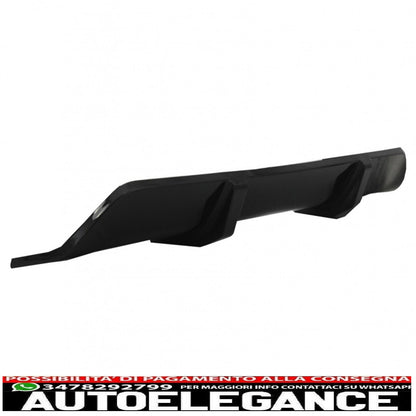 kit carrozzeria paraurti anteriore, diffusore d'aria e coperture degli specchietti adatti per BMW X5 F15 (2014-2018) pacchetto aerodinamico M Technik Sport Design nero pianoforte