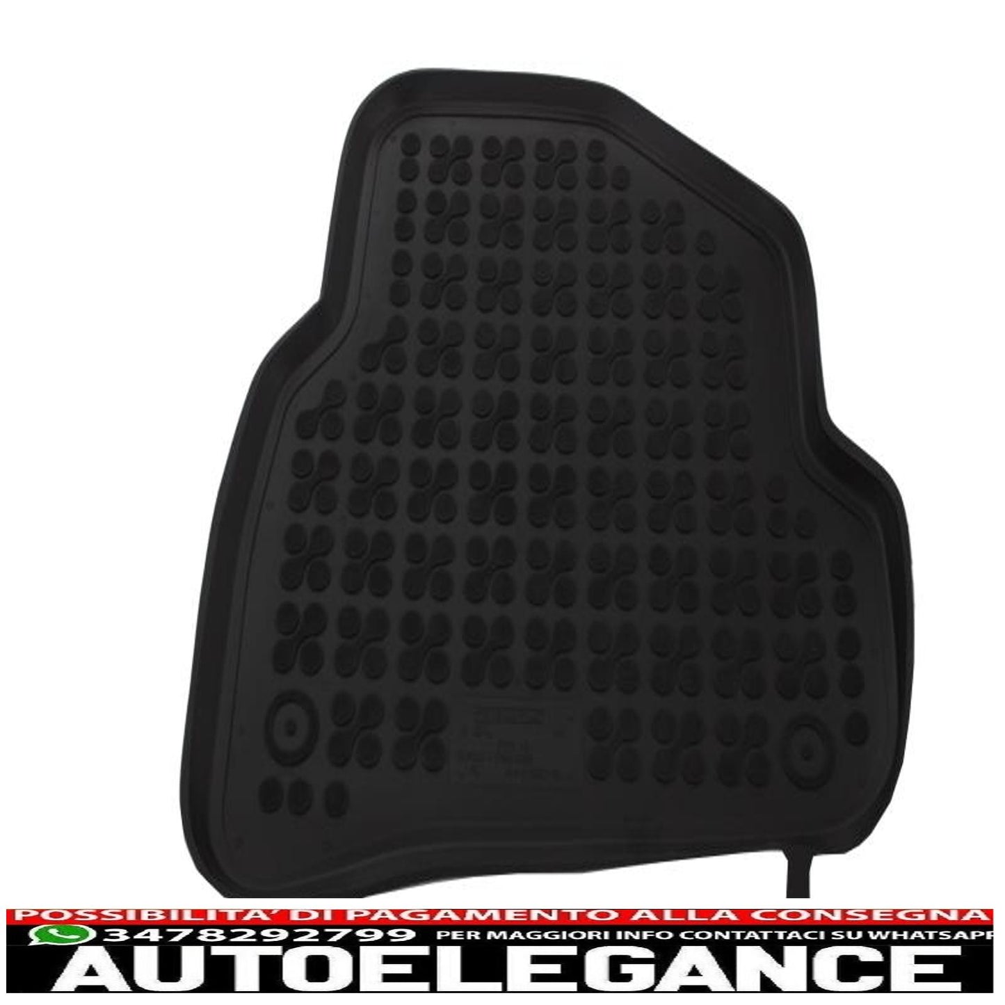 Black mat suitable for vw polo v 2009