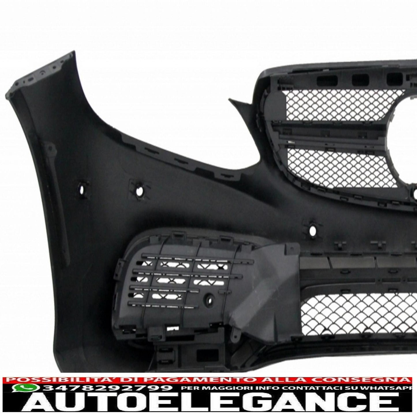 body kit suitable for mercedes e-class w212 restyling (2013-2016) with black exhaust tips e63 piano black design