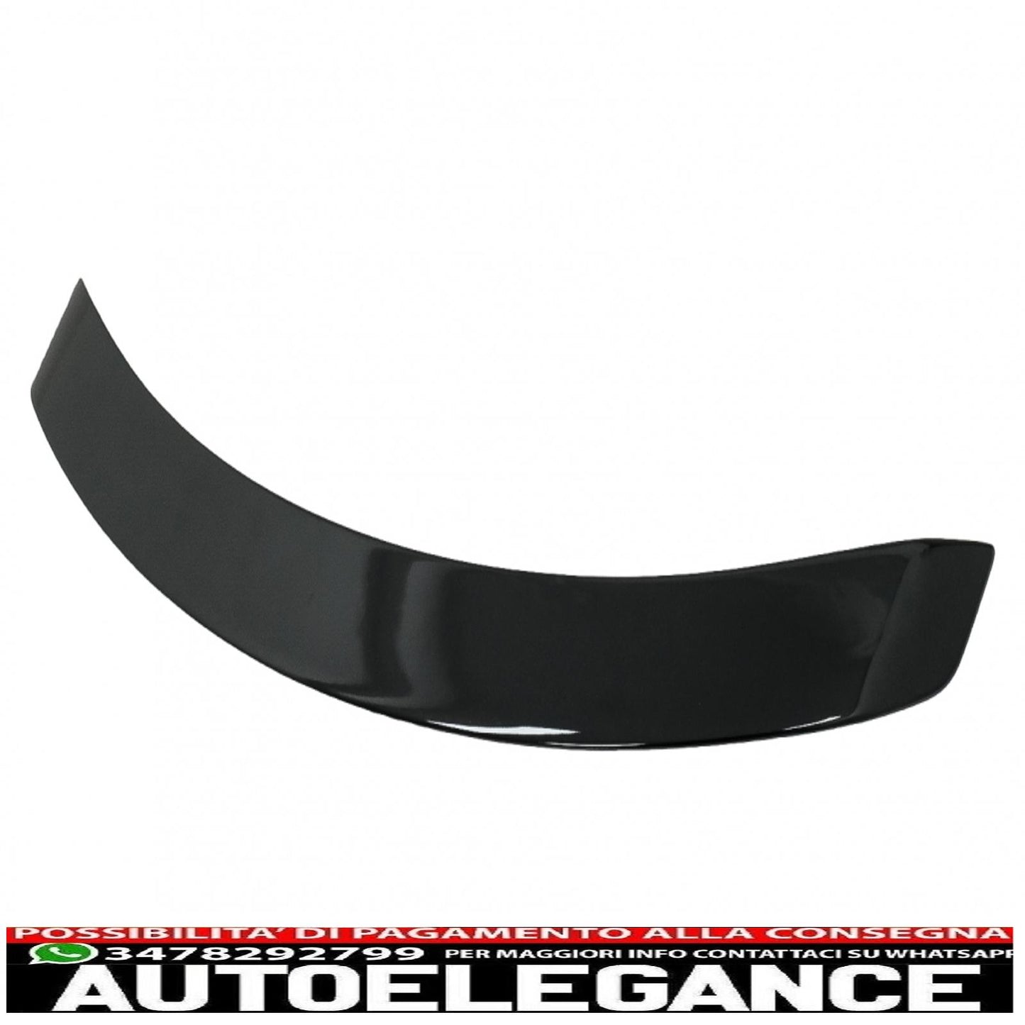 Trunk Spoiler Suitable for Mercedes Cla Coupe C118 (2019-up) Aerodynamic Package Piano Black 