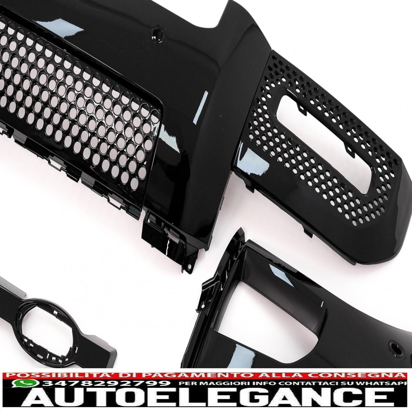 body kit suitable for Land Rover Defender Suv L663 (2019 onwards) piano black 