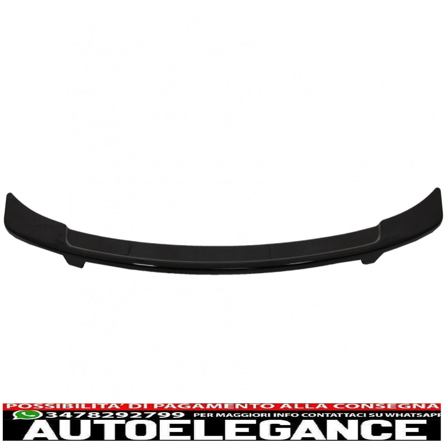 trunk spoiler suitable for mercedes e class w212 (2009-2016) gts design piano black