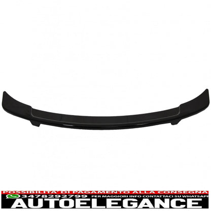 trunk spoiler suitable for mercedes e class w212 (2009-2016) gts design piano black