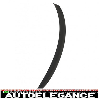 Boot Spoiler Suitable for Mercedes C-Class Coupe C205 (2014-up) Matt Black 
