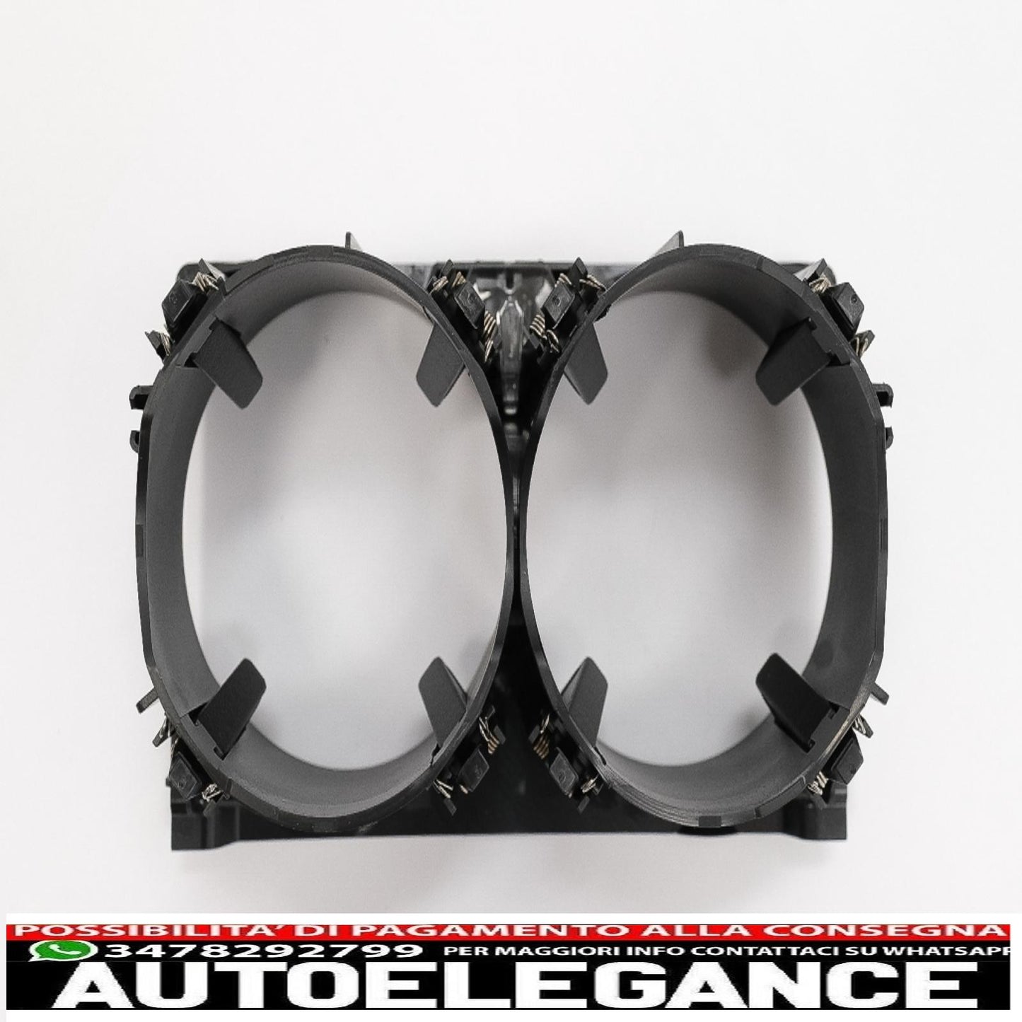 Front cup holder suitable for mercedes e class w212 s212 (2009-2016) black