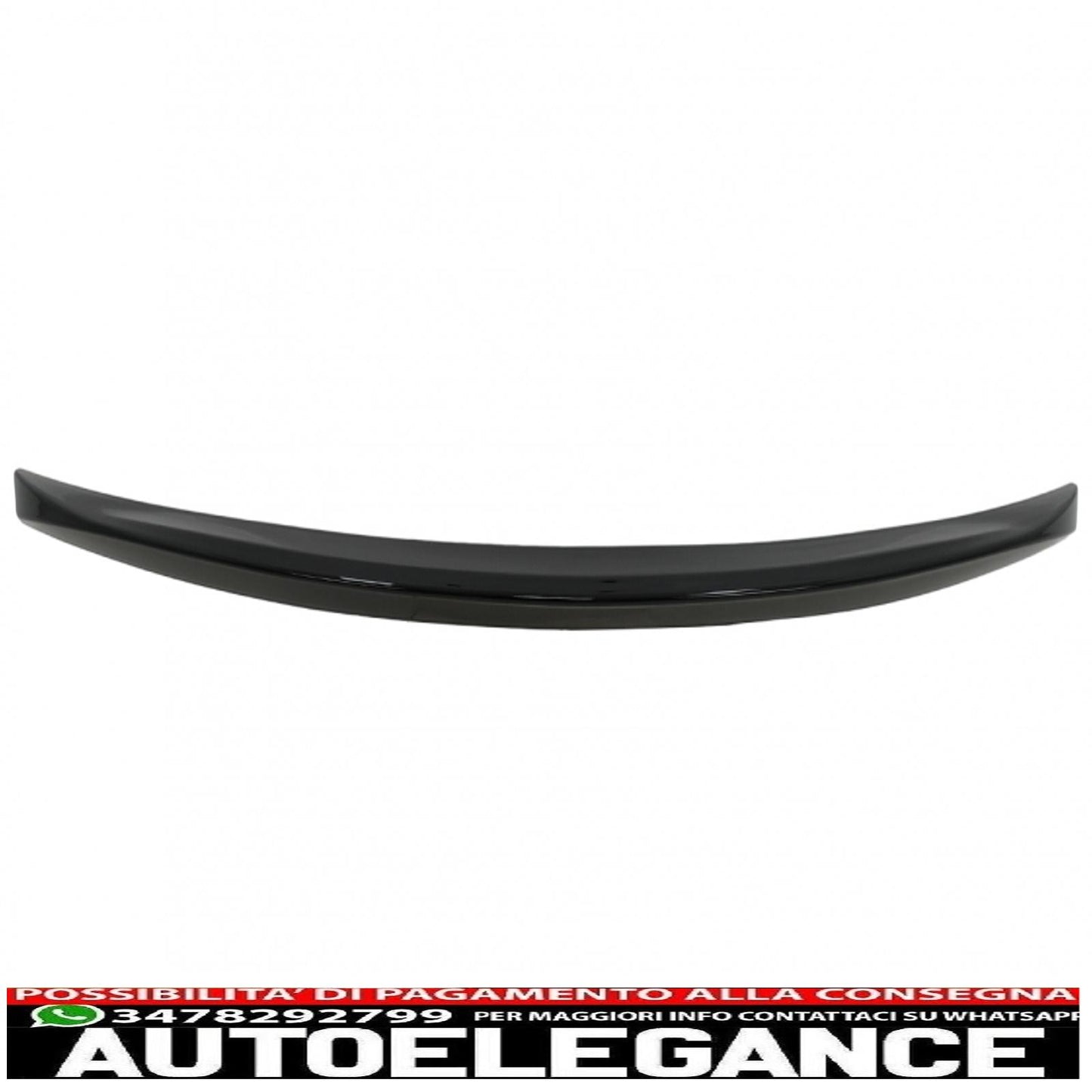 Trunk Spoiler Suitable for Mercedes GLE Coupe C292 (2015-2019) Piano Black 