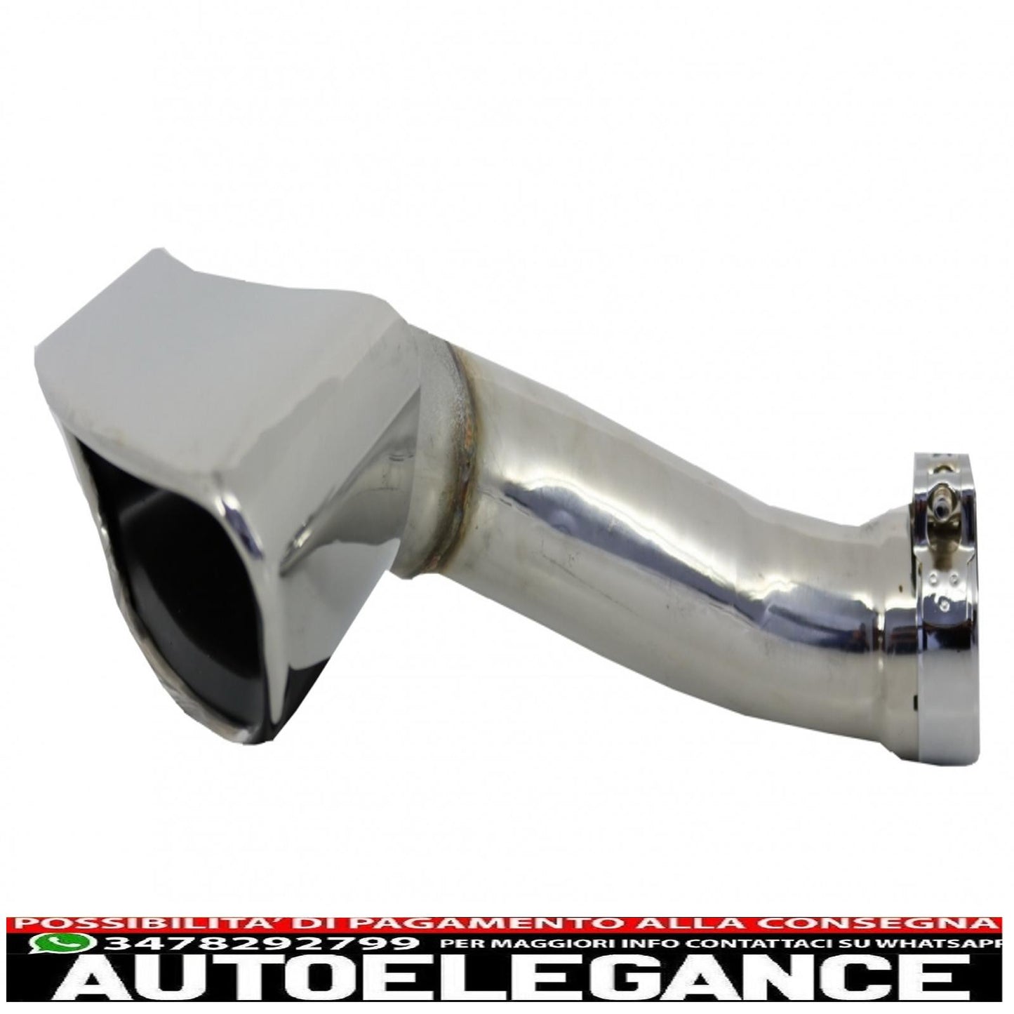 Exhaust muffler tips suitable for bmw x6 e71 (2008-2014) v8 design