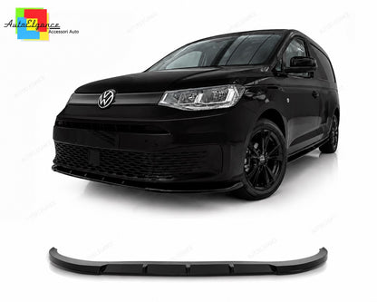 👉Splitter Anteriore V.2 per Volkswagen Caddy MK5 2021+ Nero Lucido👈
