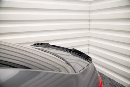 💕ART.1129 SPOILER SKODA OCTAVIA MK3 2012-2020 LOOK F80 NERO LUCIDO💕