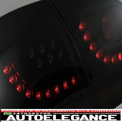 black smoke led rear lights dynamic sequential lights with rear bumper extension and side skirts suitable for vw golf 5 (2004-2007) urban style design r32